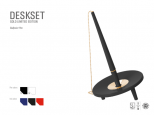 Ballograf Epoca Bank Desk Set Gold Edition